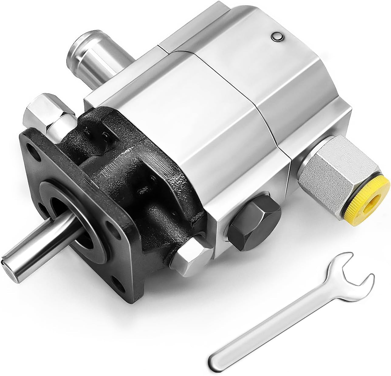 Hydraulic Log Splitter Pump 11GPM / 13GPM / 16GPM 2 Stage 3000PSI Aluminum Hydraulic Gear Wood Splitting Machine Pump (11GPM 3000PSI)