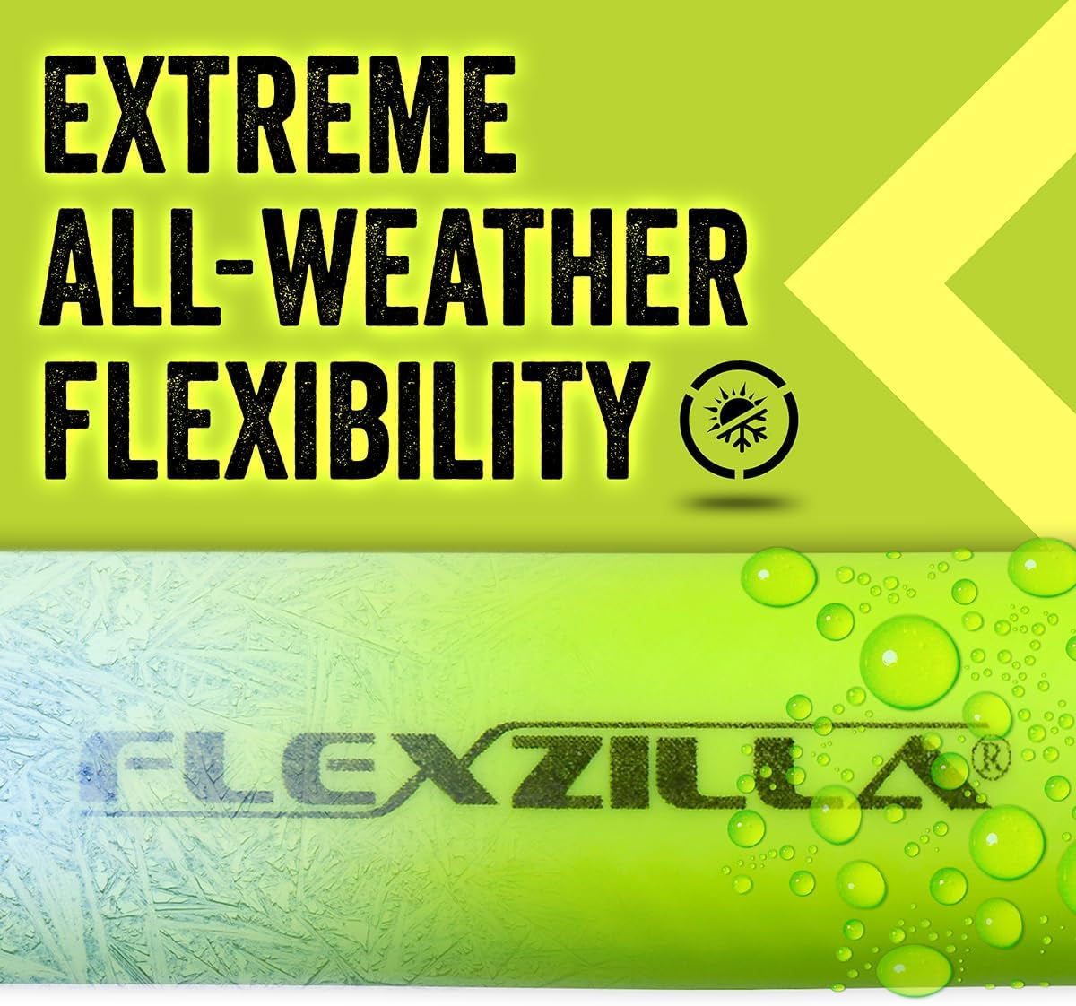 Garden Hose 5/8 In. X 100 Ft., Heavy Duty, Lightweight, Durable, Zillagreen - HFZG5100YW-E