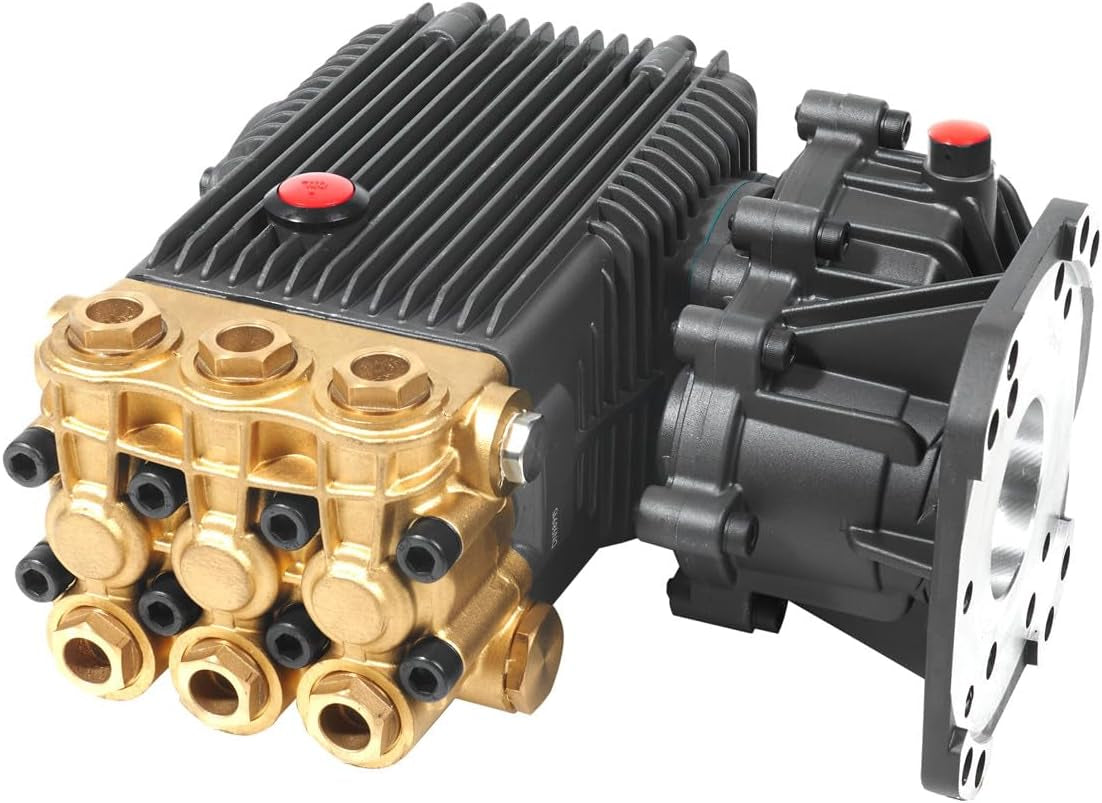 CT 3510 GB: 3200 Psi @ 9.8 US Gpm, 1-In Shaft Pump W/Gearbox & Unloader Valve