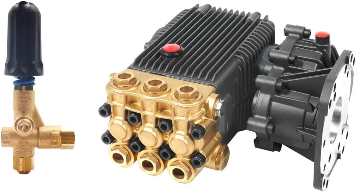 CT 3510 GB: 3200 Psi @ 9.8 US Gpm, 1-In Shaft Pump W/Gearbox & Unloader Valve