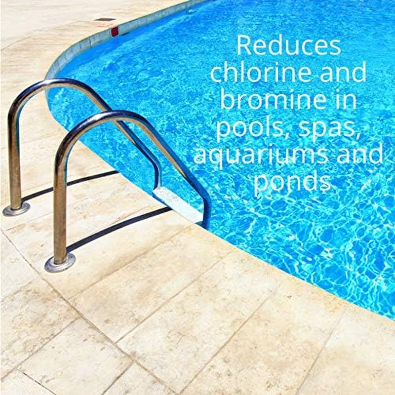 Sodium Thiosulfate Pentahydrate 5 Lbs by Cesco Solutions - for Pools, Aquarium, Pond, Hot Tubs