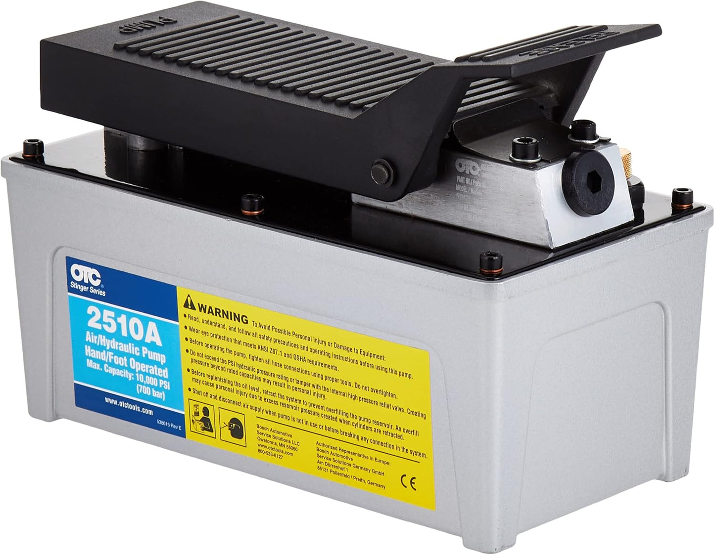 2510A Stinger Air/Hydraulic Pump