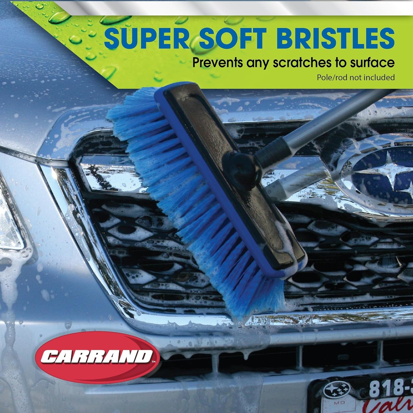 93057 10" Replacement Wash Brush Head , Blue