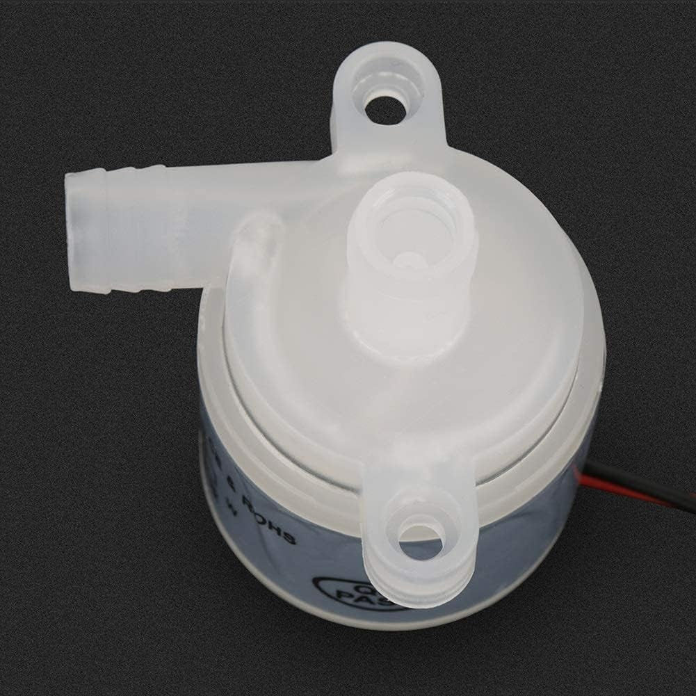 Mini Brushless Water Pump, 12V DC 6W Compact Low Noise, Ideal for Aquariums, Solar Systems and More