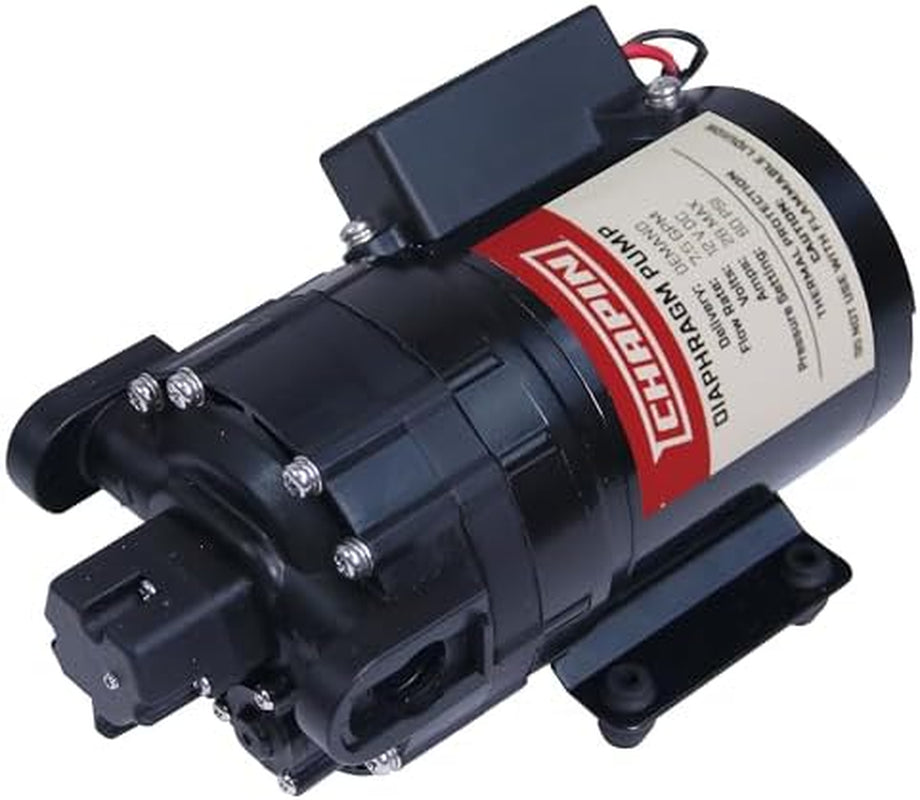 6-9217 12V 7.0 GPM Diaphragm Pump, Black