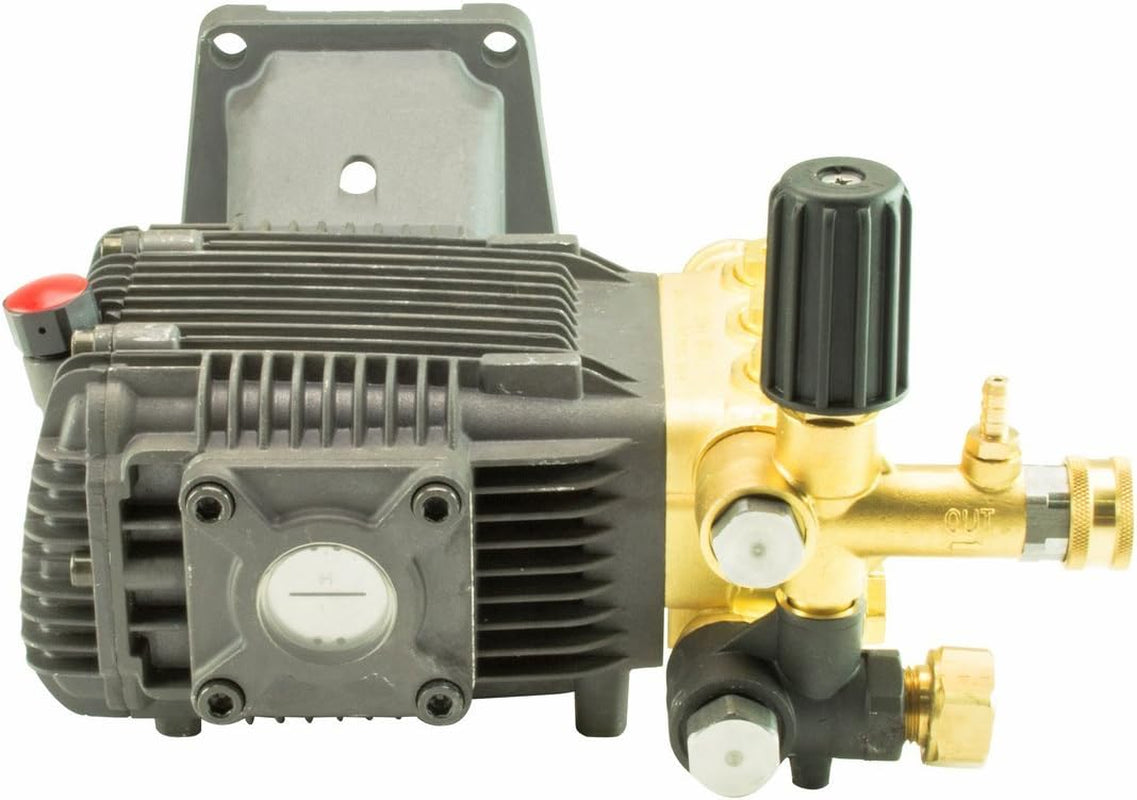 Triplex Power Pressure Washer Pump 5 GPM 3200 PSI 3600 RPM 1" Hollow Shaft with Unloader