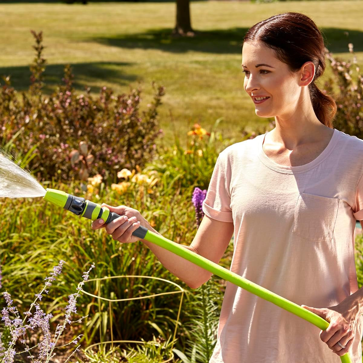 Garden Hose 5/8 In. X 100 Ft., Heavy Duty, Lightweight, Durable, Zillagreen - HFZG5100YW-E