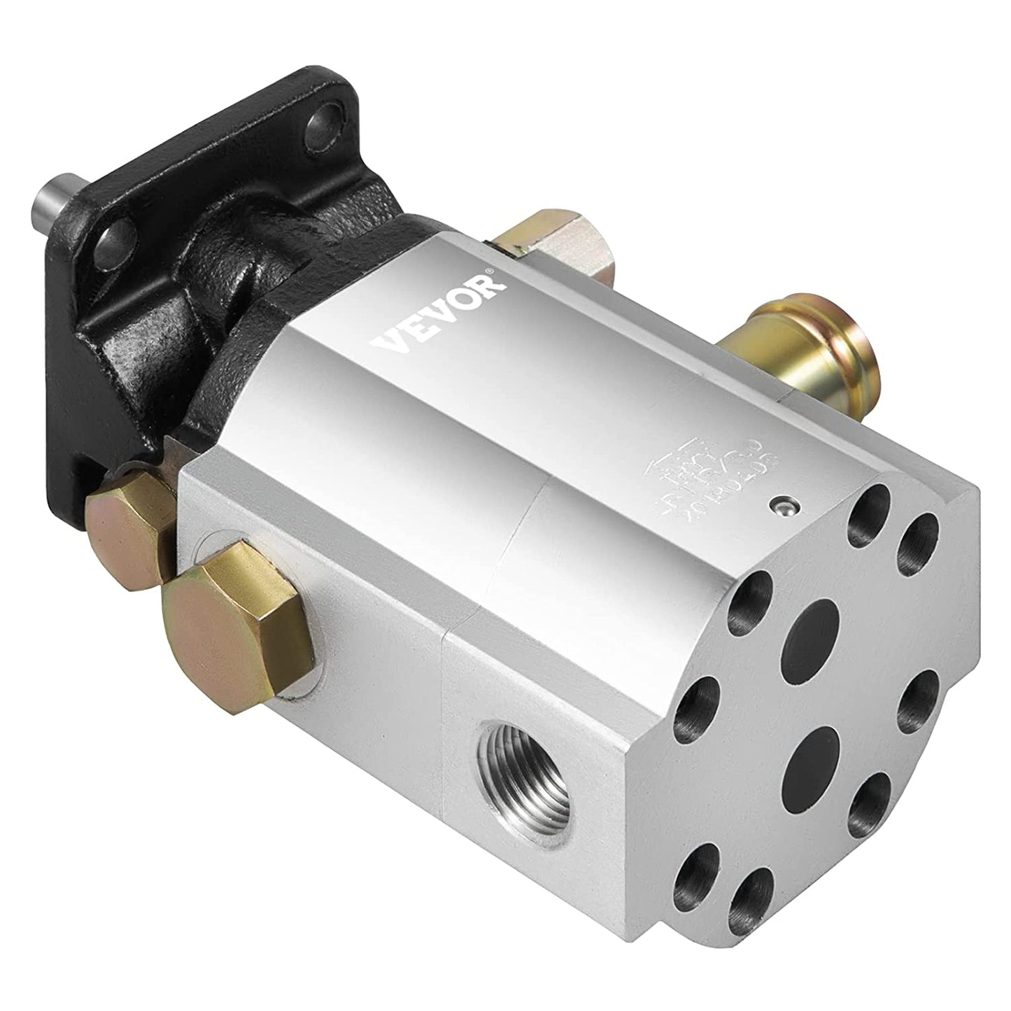Hydraulic Wood Splitter Pump 3000 PSI 2 Stage Log Splitter Pump 13 GPM, Hydraulic Gear Pump 3600 RPM Aluminum Log Splitter Pumps 1/8" Keyed Shaft for Gas Log Splitters/Hydraulic Power Units
