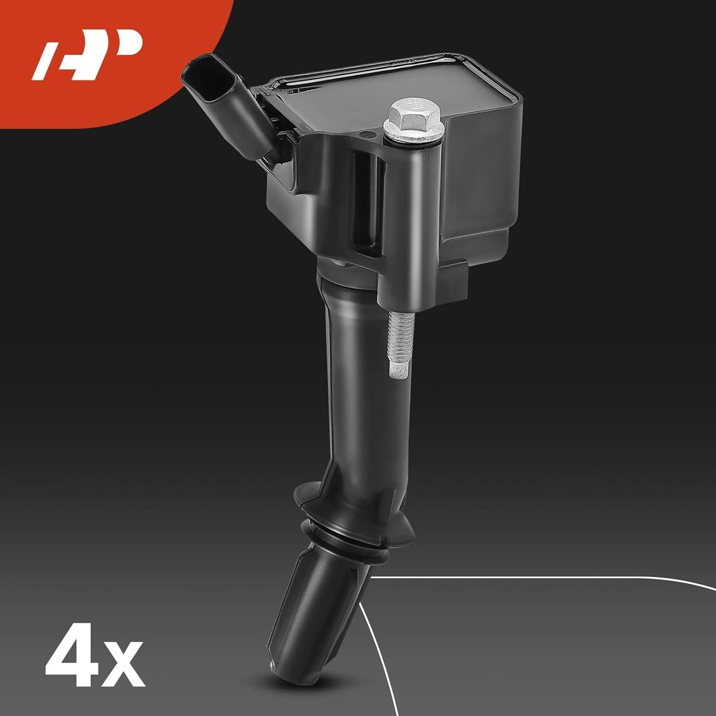 Set of 4 Ignition Coil Pack and Iridium Spark Plugs Compatible with Chevrolet Equinox 2018-2020, Malibu 2016-2020, Cruze 2016-2019 & GMC Terrain 2018-2020 & Buick Encore 2016-2019, 1.4L 1.5L