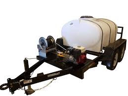High-Flow Pressure Washer Trailer Rental