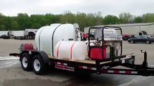 High-Flow Pressure Washer Trailer Rental