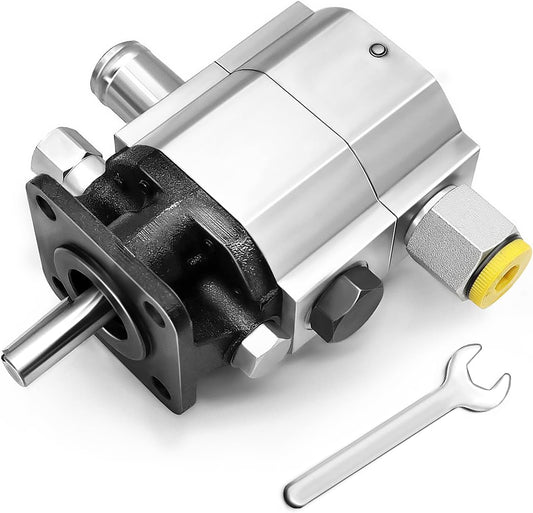 Hydraulic Log Splitter Pump 11GPM / 13GPM / 16GPM 2 Stage 3000PSI Aluminum Hydraulic Gear Wood Splitting Machine Pump (11GPM 3000PSI)