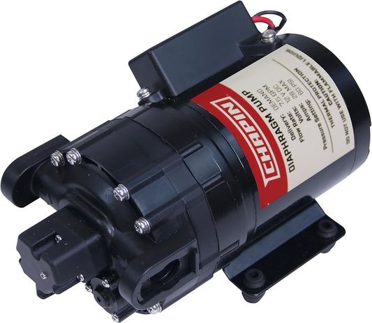 6-9217 12V 7.0 GPM Diaphragm Pump, Black