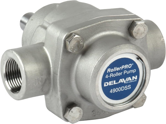 Delavan 4900DSS Diamond Series Stainless Steel 4-Roller Pump - 9.2 GPM, 100 PSI