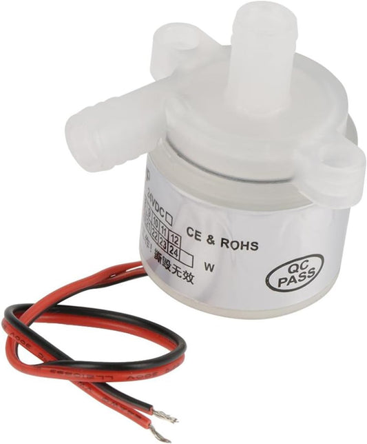 Mini Brushless Water Pump, 12V DC 6W Compact Low Noise, Ideal for Aquariums, Solar Systems and More