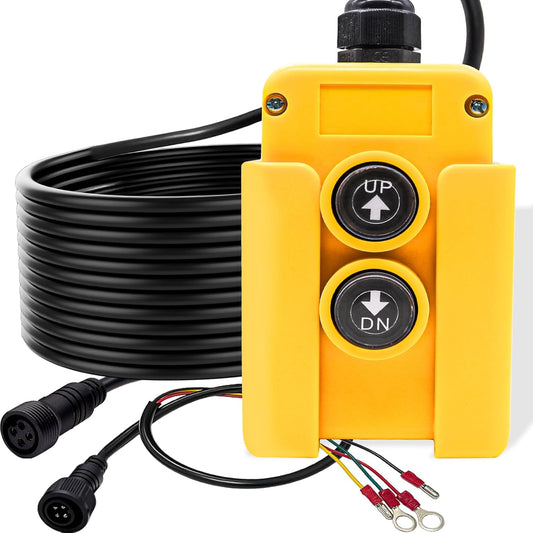4 Wire Dump Trailer Remote Control Switch 12V DC up and down Control for Lift Gate Truck Tipper Hoist G018-4W