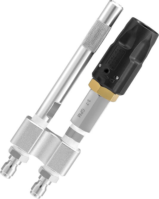 Shooter Tip M5 Twist Nozzle, Long Range Soap Nozzle for 3-7 GPM